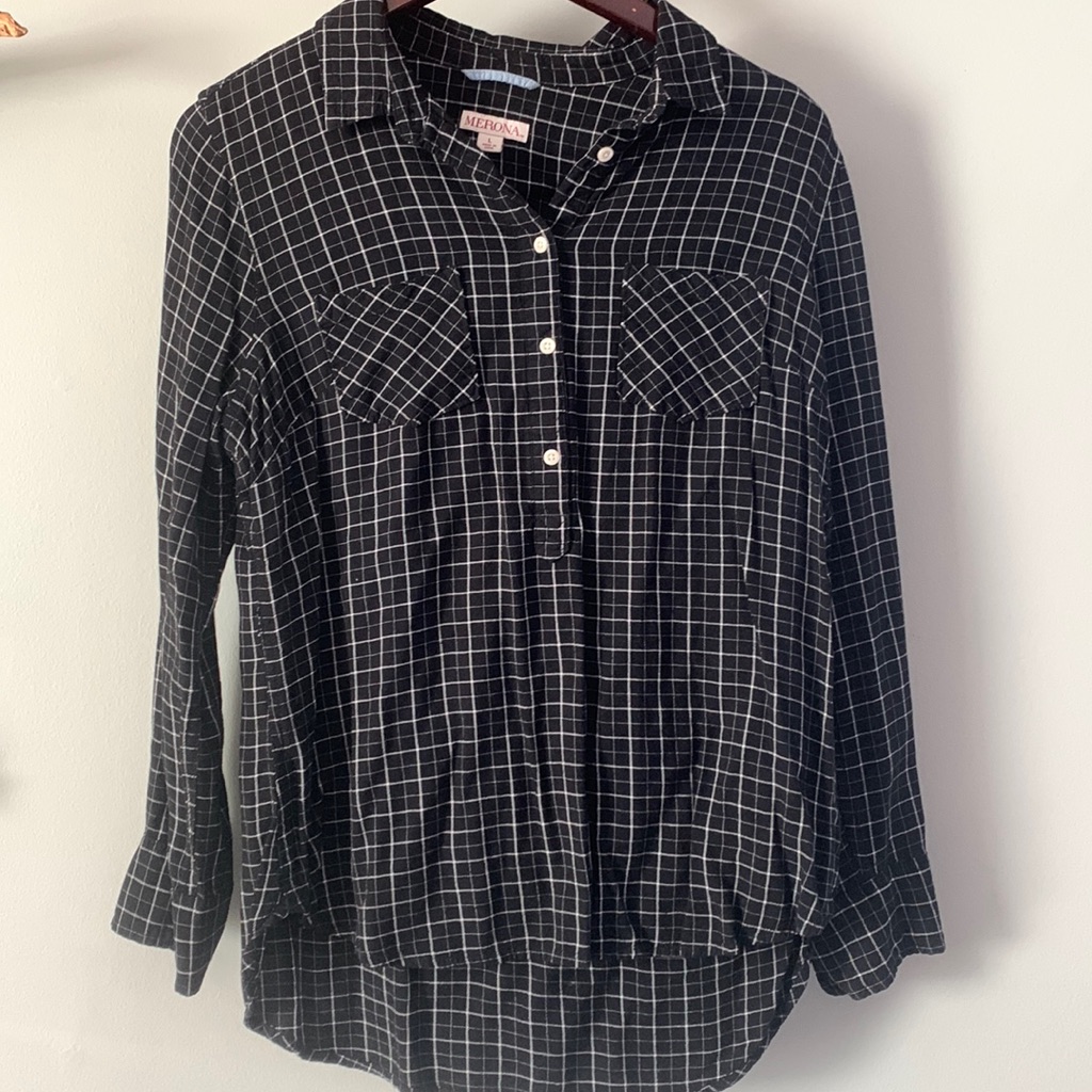 3/4 Button Down Flannel